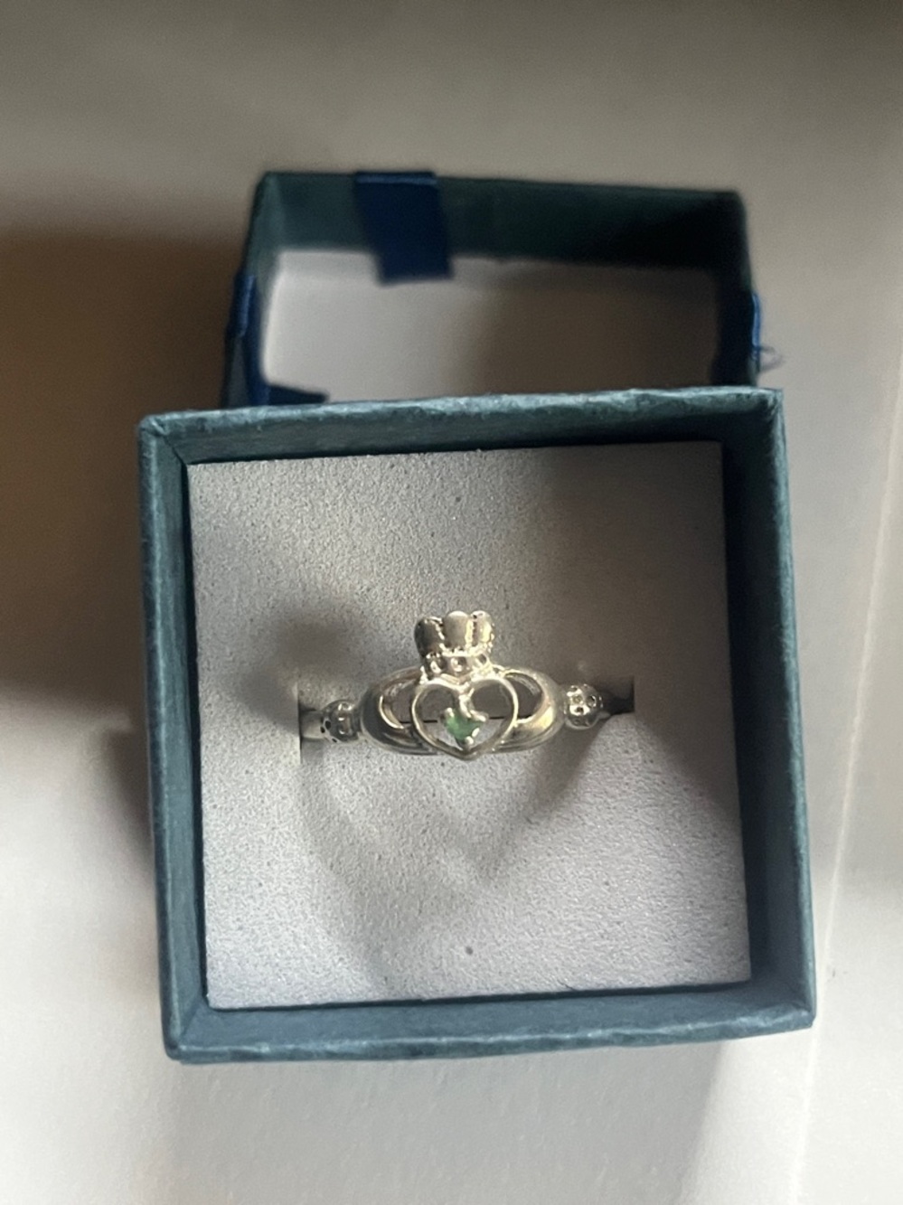 Sterling Silver Claddagh Ring - Silver